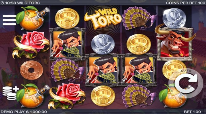 Wild Toro Slot Screenshot